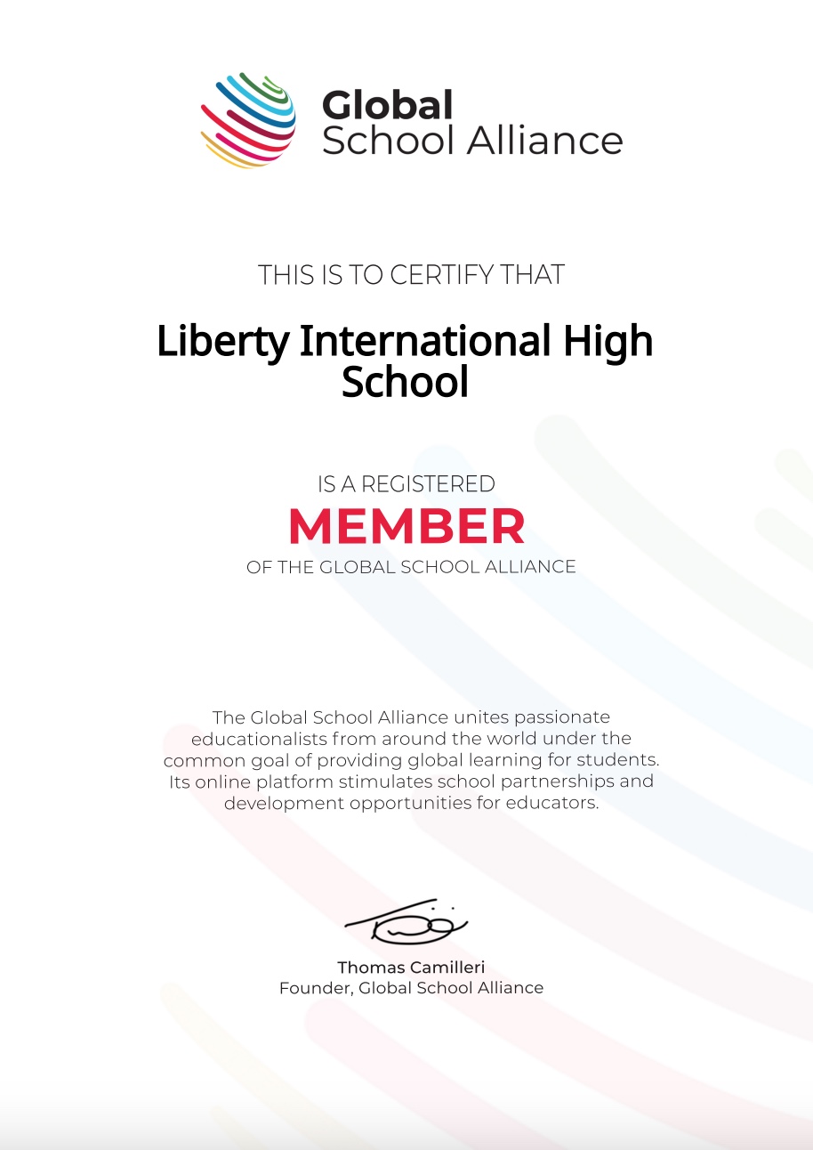 Global School Alliance Membership - Liberty International School